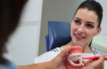 Restorative Dental Implants Specialist treating patient